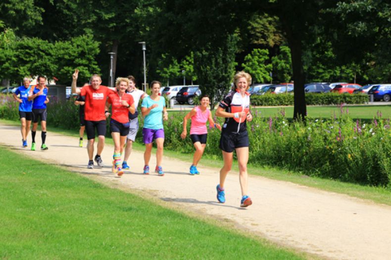 Auftakt zu Münster Marathon