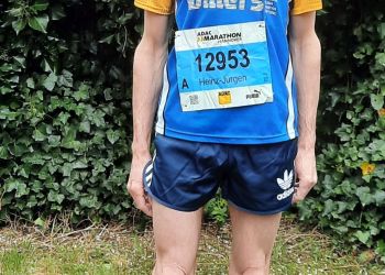 Heinz-Jürgen Bertram beim Hannover Marathon
